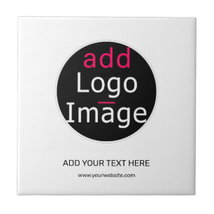 Modern Professional Customizable Business White Tile