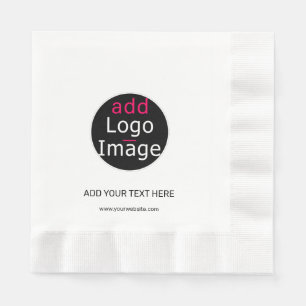 Modern Professional Customizable Wedding Napkin