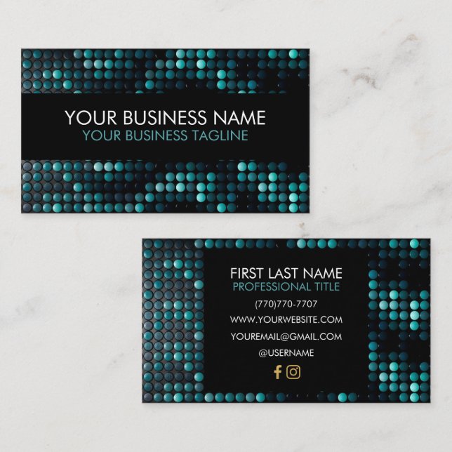 Modern Professional Designer Business Cards (Front/Back)