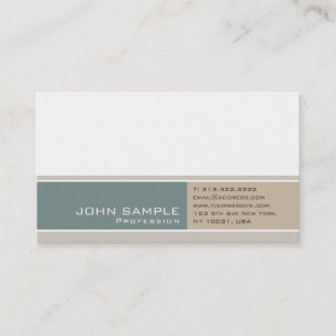 Modern Professional Elegant Colour Harmony Luxe Business Card