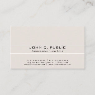Modern Professional Elegant Harmonic Colours Business Card