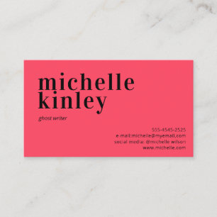 Modern professional elegant trendy networking business card