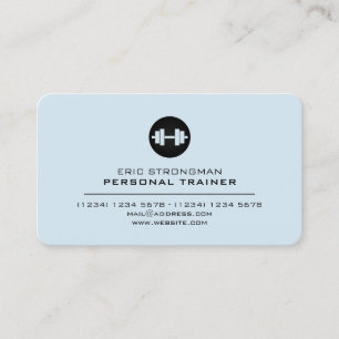 Modern professional logo style business card