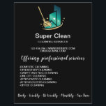 Modern Professional Maid Cleaning Commercial House Flyer<br><div class="desc">Modern Professional Maid Cleaning Commercial House</div>