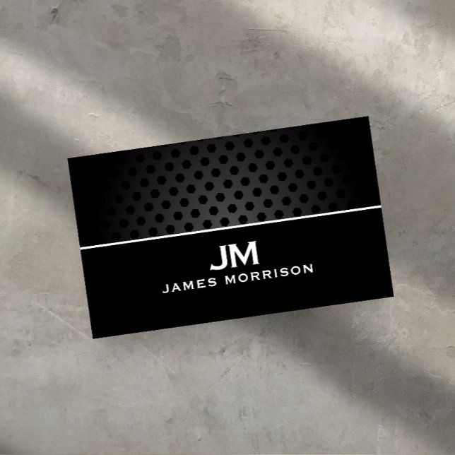 Modern Professional Minimalist Executive Generic B Business Card (Creator Uploaded)