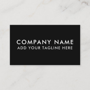 Modern Professional Minimalist Sleek Business Card