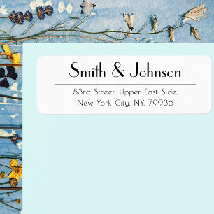 Modern Professional Office Business Return Address
