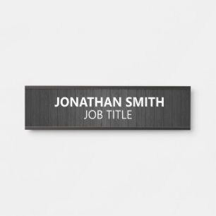 Modern Professional Office Door Sign