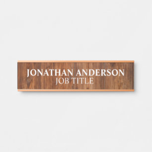Modern Professional Office Door Sign Name Plate