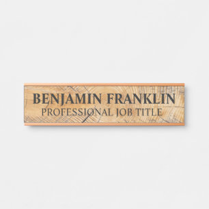 Modern Professional Office Door Sign Name Plate