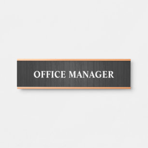 Modern Professional Office Door Sign Name Plate
