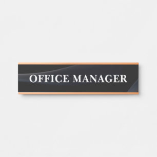 Modern Professional Office Door Sign Name Plate