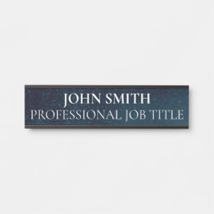Modern Professional Office Door Sign Name Plate