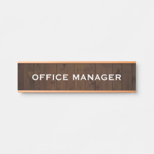 Modern Professional Office Door Sign Name Plate