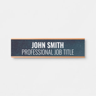 Modern Professional Office Door Sign Name Plate