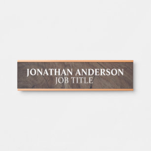 Modern Professional Office Door Sign Name Plate