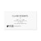 modern professional | photographer business card
