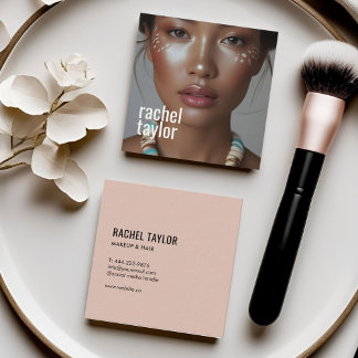 Modern Professional Photography Square Business Card