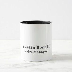Modern Professional Plain Classical Mug