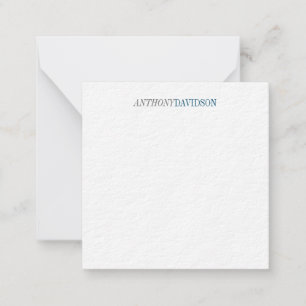 Modern Professional Plain Minimalist Design Card
