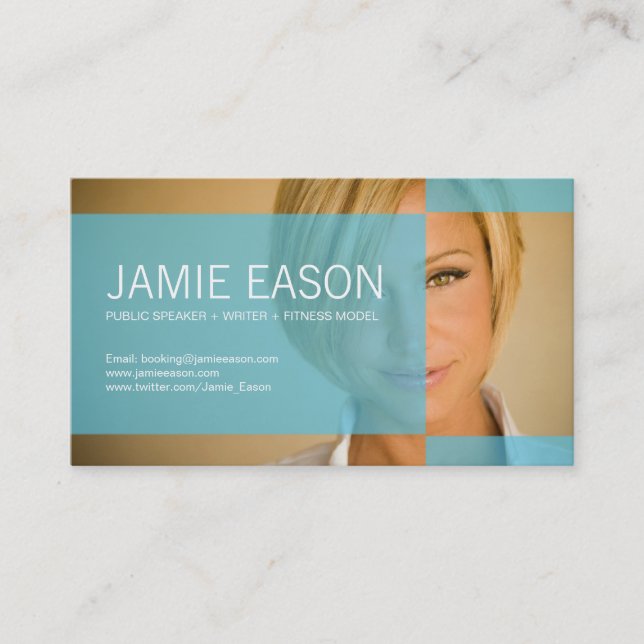 Modern Profile Card - Jamie Eason (Front)