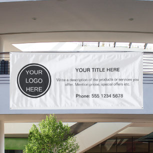 Modern Promotional Business Logo Advertising Event Banner