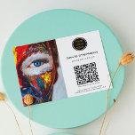 Modern Promotional Business Logo QR Code Photo  Flyer<br><div class="desc">The QR code can be used to direct customers to your website,  where they can learn more about your services. The flyer can be used to promote your services and to create a professional look for your brand.</div>