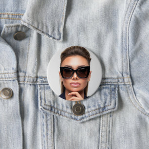 Modern Promotional Business Photography Photo 3 Inch Round Button