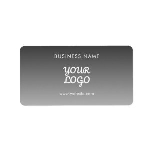 Modern Promotional Logo & Text   Editable Colour Label