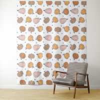 Modern Pumpkin Pattern - Tapestry