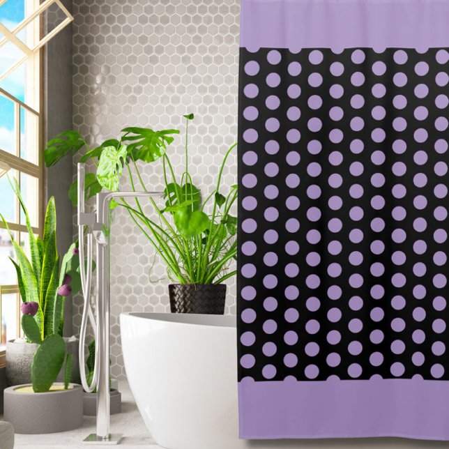 Modern Purple Black Dots (Creator Uploaded)