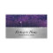 Modern Purple Drips Silver Border Beauty Salon SPA