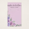 Modern Purple Floral Jewellery Earring Display Car