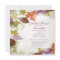 Modern Purple Leaf Bridal Shower Invitation