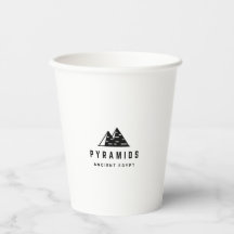 Modern Pyramids & Egyptian Hieroglyphics Mug