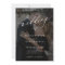Modern QR CODE elegant script 2 photos wedding