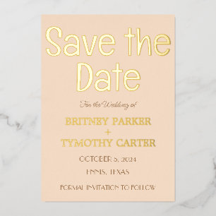 Modern QR Code Photo Champagne Script Wedding