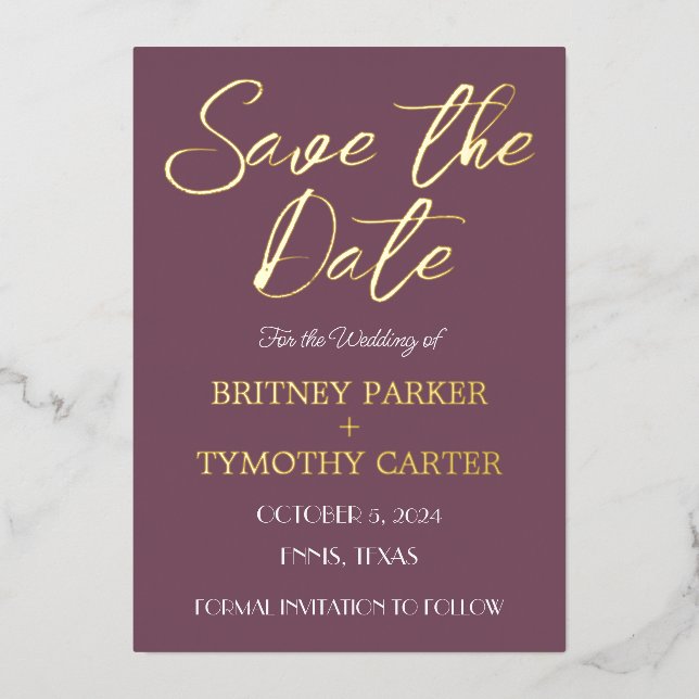 Modern QR Code Photo Purple Lavender Wedding (Front)