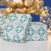 Modern Quilt-Inspired Geometric Pattern