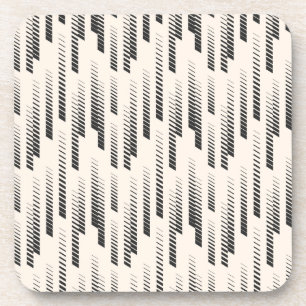 Modern Rain Pattern Coaster