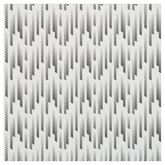 Modern Rain Pattern Fabric (Swatch)