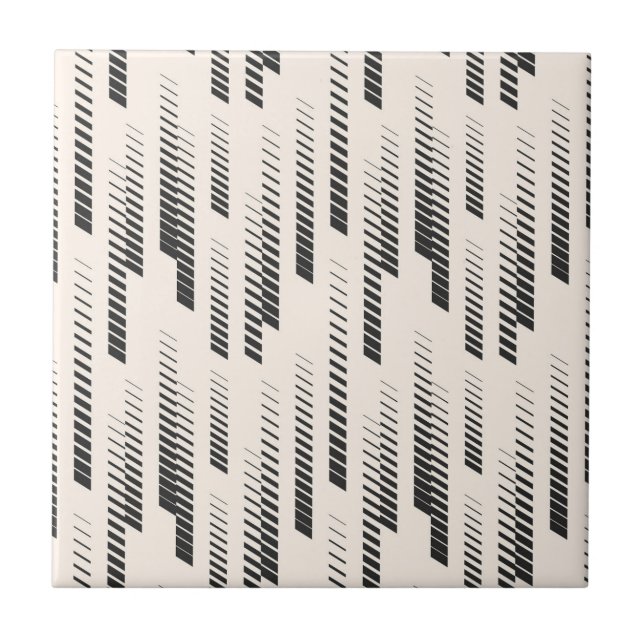 Modern Rain Pattern Tile (Front)