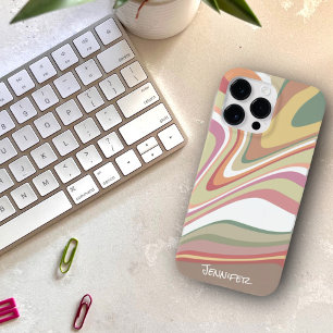 Modern Rainbow Abstract Personalized  Inspirivity Case-Mate iPhone 14 Pro Max Case