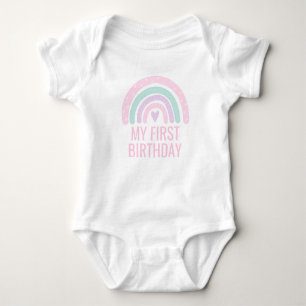 Modern Rainbow Baby Bodysuit