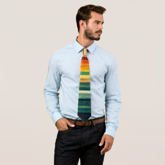 Modern Rainbow Colours Tie