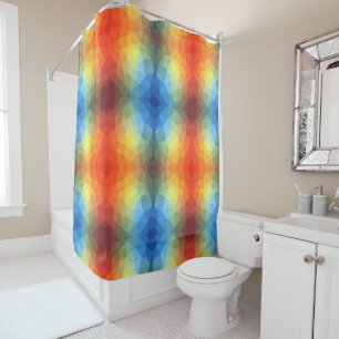 Modern Rainbow Geometric Shape