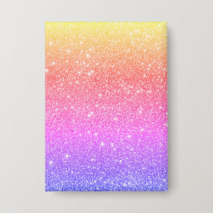 Modern Rainbow Glitter Glam 