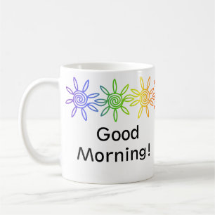 Modern Rainbow Sunshine Personalized Mug