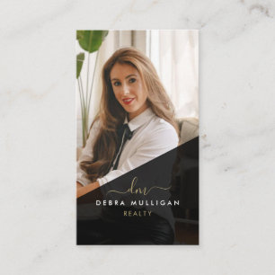 Modern Real Estate Agent Business Card 