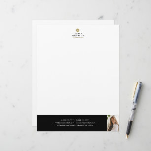 Modern Real Estate Agent Letter Head Stationery
